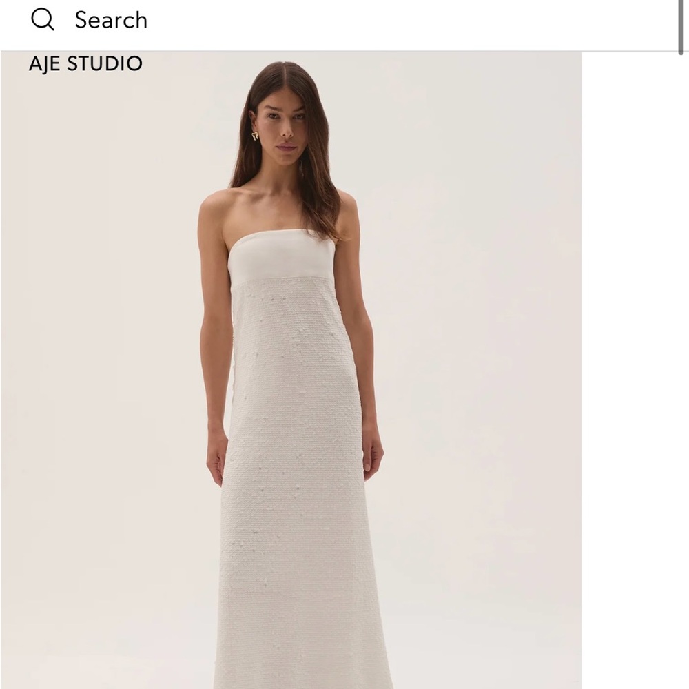 Aje Nebula Maxi Dress Size 8